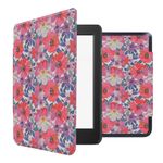 imoshion Design Slim Hard Case Sleepcover für das Tolino Page 2 - Flower Watercolor