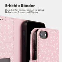 imoshion Design Klapphülle Apple iPhone 17e / 16e - Pink Bazaar Flowers