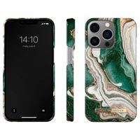 iDeal of Sweden Fashion Backcover für das Apple iPhone 14 Pro - Golden Jade Marble