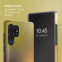 Selencia Vivid Back Cover Samsung Galaxy S25 Ultra - Gradient Olive Dust