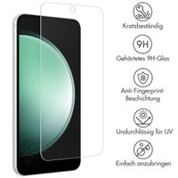 Accezz Screen Protector aus gehärtetem Glas für das Samsung Galaxy S24 FE / A36 / A56