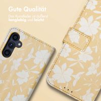 imoshion ﻿Design Klapphülle für das Samsung Galaxy A34 (5G) - Yellow Flowers