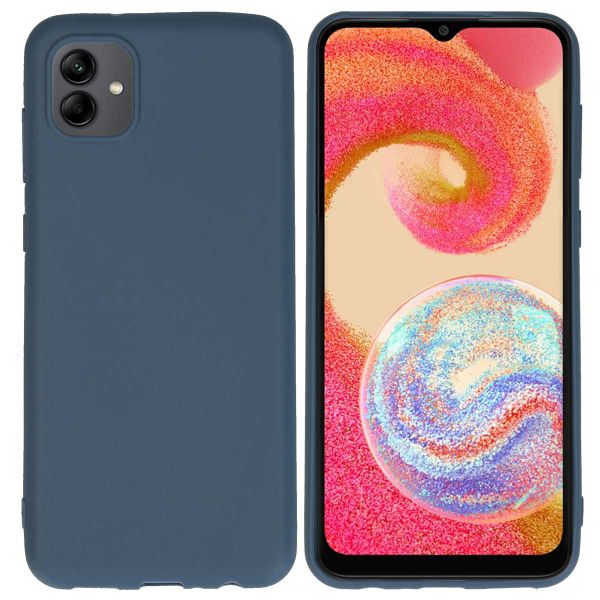 imoshion Color TPU Hülle für das Samsung Galaxy A04 - Dunkelblau