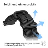 imoshion Nylon bandje - 20-mm-Universalanschluss - Schwarz