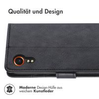 imoshion Luxuriöse Klapphülle für das Samsung Galaxy Xcover 7 - Schwarz