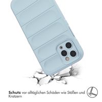 imoshion EasyGrip Back Cover für das iPhone 11 Pro - Hellblau