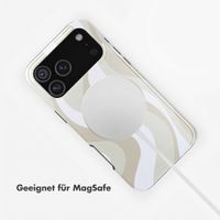 Selencia Vivid Rückabdeckung mit MagSafe Apple iPhone 18 Pro Max / 17 Pro Max - Desert Waves Beige