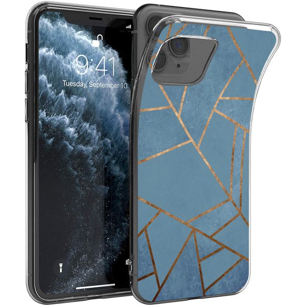 imoshion Design Hülle für das iPhone 11 Pro - Blue Graphic