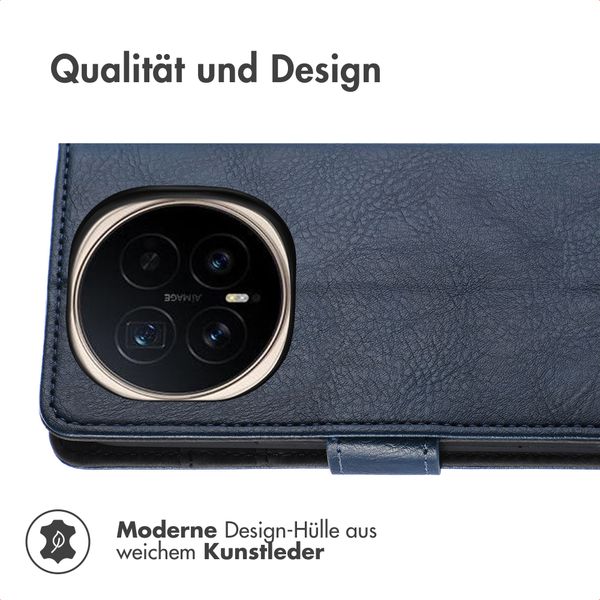 imoshion Luxuriöse Klapphülle Honor Magic8 Pro - Dunkelblau