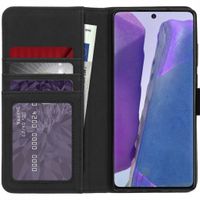 imoshion Luxuriöse Klapphülle Samsung Galaxy Note 20 - Schwarz