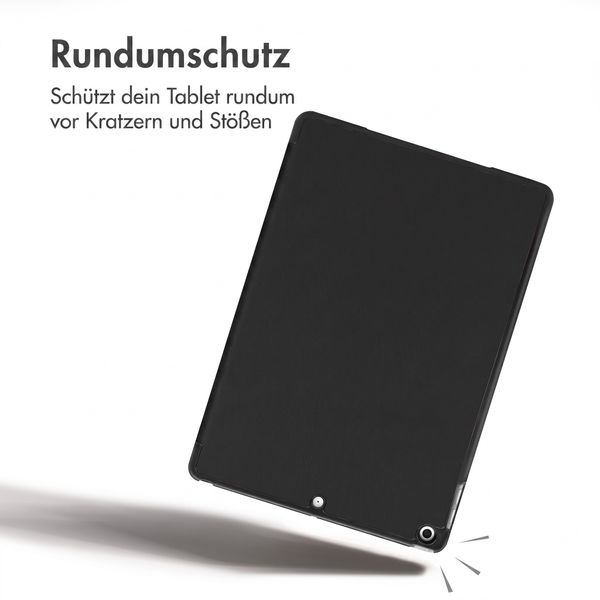 imoshion Trifold Klapphülle Apple iPad 9 (2021) 10.2 Zoll / iPad 8 (2020) 10.2 Zoll / iPad 7 (2019) 10.2 Zoll - Schwarz