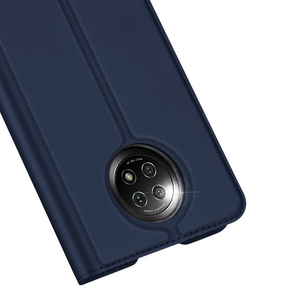 Dux Ducis Slim TPU Klapphülle für Xiaomi Redmi Note 9T (5G) - Dunkelblau