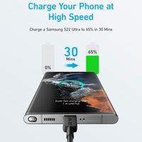 Anker USB-C auf USB-C Kabel 322 | Geflochten - 90 cm - Schwarz