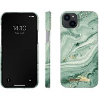 iDeal of Sweden Fashion Backcover für das iPhone 14 Plus - Mint Swirl Marble