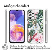 imoshion Design Hülle für das Samsung Galaxy A23 (5G) - Tropical Jungle