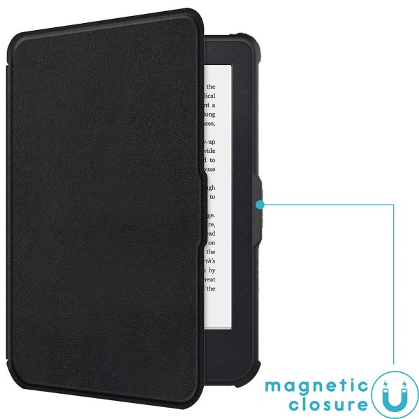 imoshion Slim Soft Case Klapphülle Kobo Clara 2E / Tolino Shine 4 - Schwarz