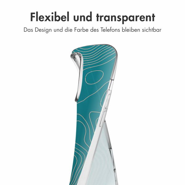 imoshion Design Hülle Apple iPhone 16 Pro - Topo Turquoise