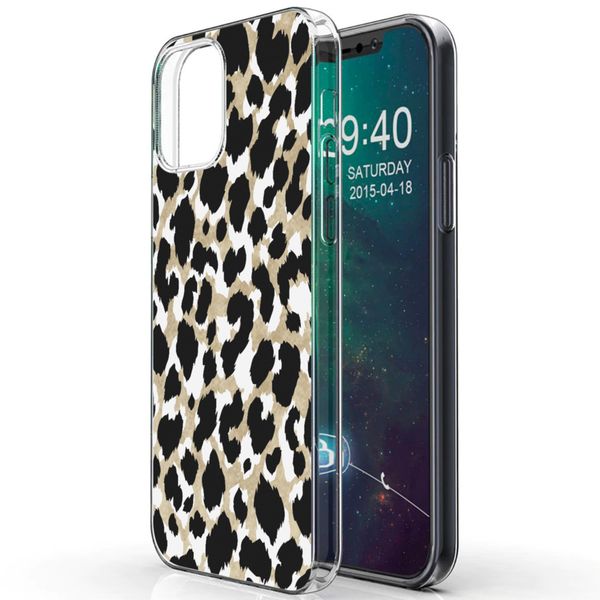 imoshion Design Hülle für das iPhone 12 (Pro) - Leopard / Schwarz