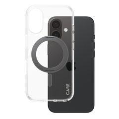 CARE by PanzerGlass Kickstand Case MagSafe Apple iPhone 16 - Schwarz
