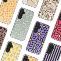 imoshion Design Hülle Samsung Galaxy S24 FE - Smoke Green Flowers