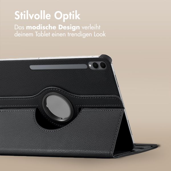imoshion 360° drehbare Klapphülle Samsung Galaxy Tab S11 Ultra - Schwarz