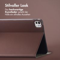Accezz Classic Klapphülle Apple iPad Pro 11 (2025) M5 / (2024) M4 - Braun