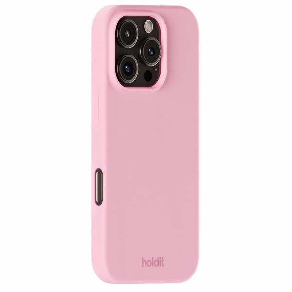 Holdit Silicone Case für das iPhone 16 Pro - Pink