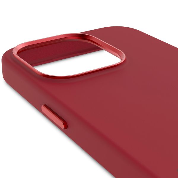 Decoded Silikon-Case MagSafe für das iPhone 15 Pro Max - Rot