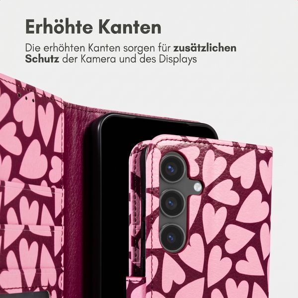 imoshion Design Klapphülle Samsung Galaxy S25 - Hearty Blush