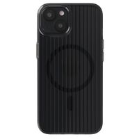 Accezz Lite Backcover mit MagSafe | Fluted | Apple iPhone 14 - Schwarz