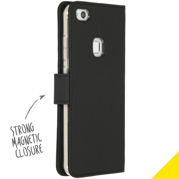 Accezz Wallet TPU Klapphülle Huawei P10 Lite - Schwarz