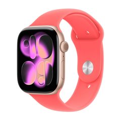 Apple Sport Armband für  Apple Watch | 44/45/46/49 mm - Größe S/M - Guava