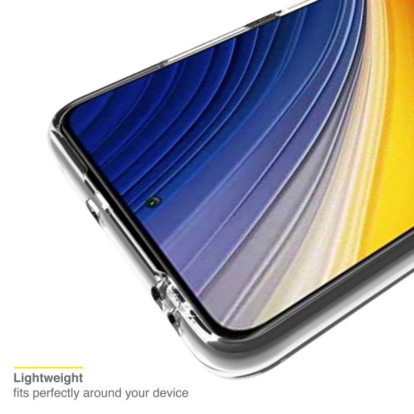 Accezz Clear TPU Backcover Xiaomi Poco X3 (Pro) - Transparent