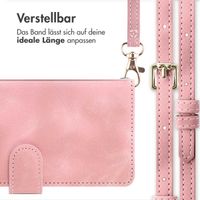 imoshion Klapphülle mit Kordel Samsung Galaxy S25 FE - Rosa