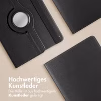 imoshion 360° drehbare Klapphülle Apple iPad Air 2 (2014) / Air 1 (2013) - Schwarz