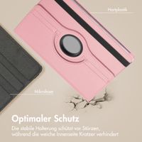 imoshion 360° drehbare Klapphülle Samsung Galaxy Tab A11 Plus - Rosa