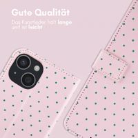imoshion Design Klapphülle Apple iPhone 13 - Happy Dots