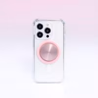 PopSockets PopGrip MagSafe Round - Aluminum Dusty Rose