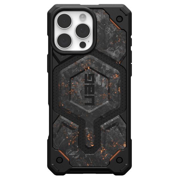 UAG Monarch Pro Backcover Apple iPhone 16 Pro Max - Forged Carbon