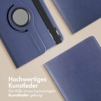 imoshion 360° drehbare Klapphülle für das Xiaomi Redmi Pad Pro / POCO Pad - Dunkelblau