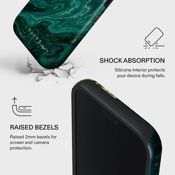 Burga Tough Back Cover MagSafe Apple iPhone 17 Pro Max - Emerald Pool