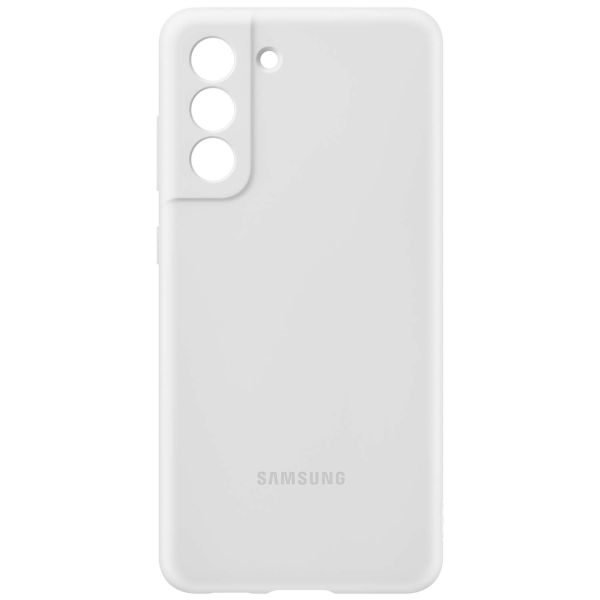 Samsung Original Silikon Cover für das Galaxy S21 FE - White