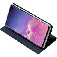 Dux Ducis Slim TPU Klapphülle Blau für das Samsung Galaxy S10 Plus