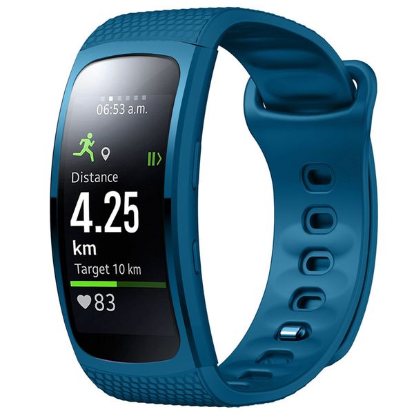 imoshion Silikonband für das Samsung Gear Fit 2 / 2 Pro - Blau