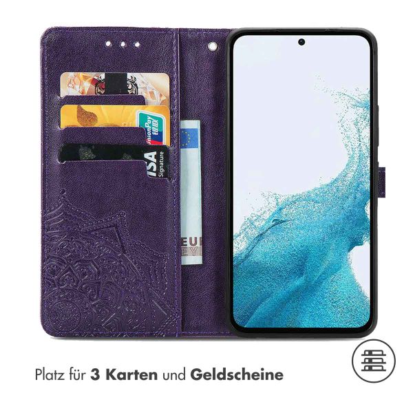 imoshion Mandala Klapphülle Samsung Galaxy A34 (5G) - Violett