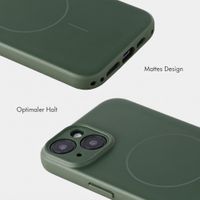 Accezz Grip Backcover mit MagSafe Apple iPhone 14 - Dunkelgrün