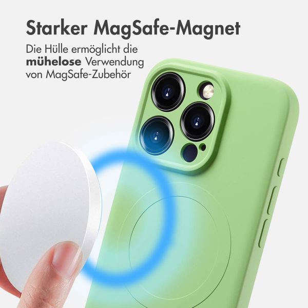 imoshion Color Back Cover mit MagSafe für das Apple iPhone 16 Pro - Grün