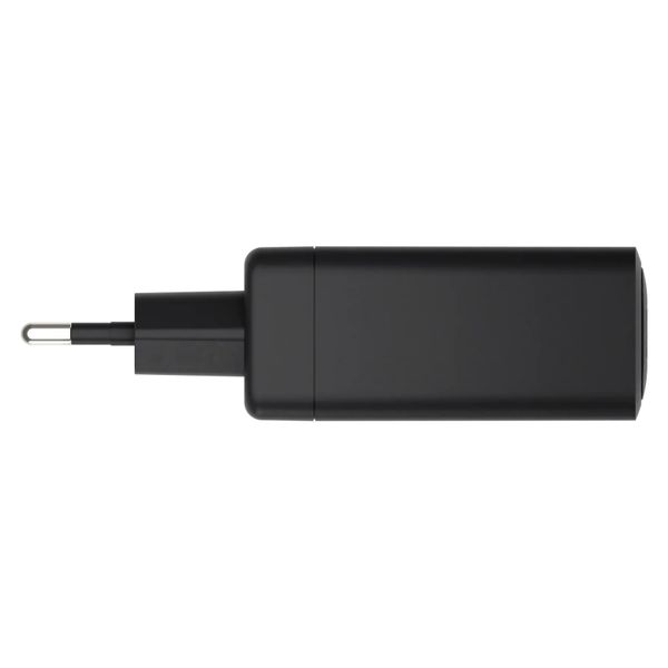 dbramante1928 Re-charge Ladegerät 2x USB-C 65 W und USB-A 18 W - Schwarz