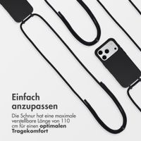 imoshion Color Backcover mit abnehmbarem Handykette und MagSafe Apple iPhone 17 Pro - Schwarz