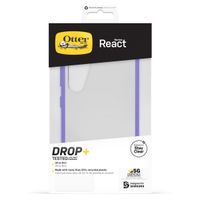 OtterBox React Backcover für das Samsung Galaxy S23 - Clear Purple